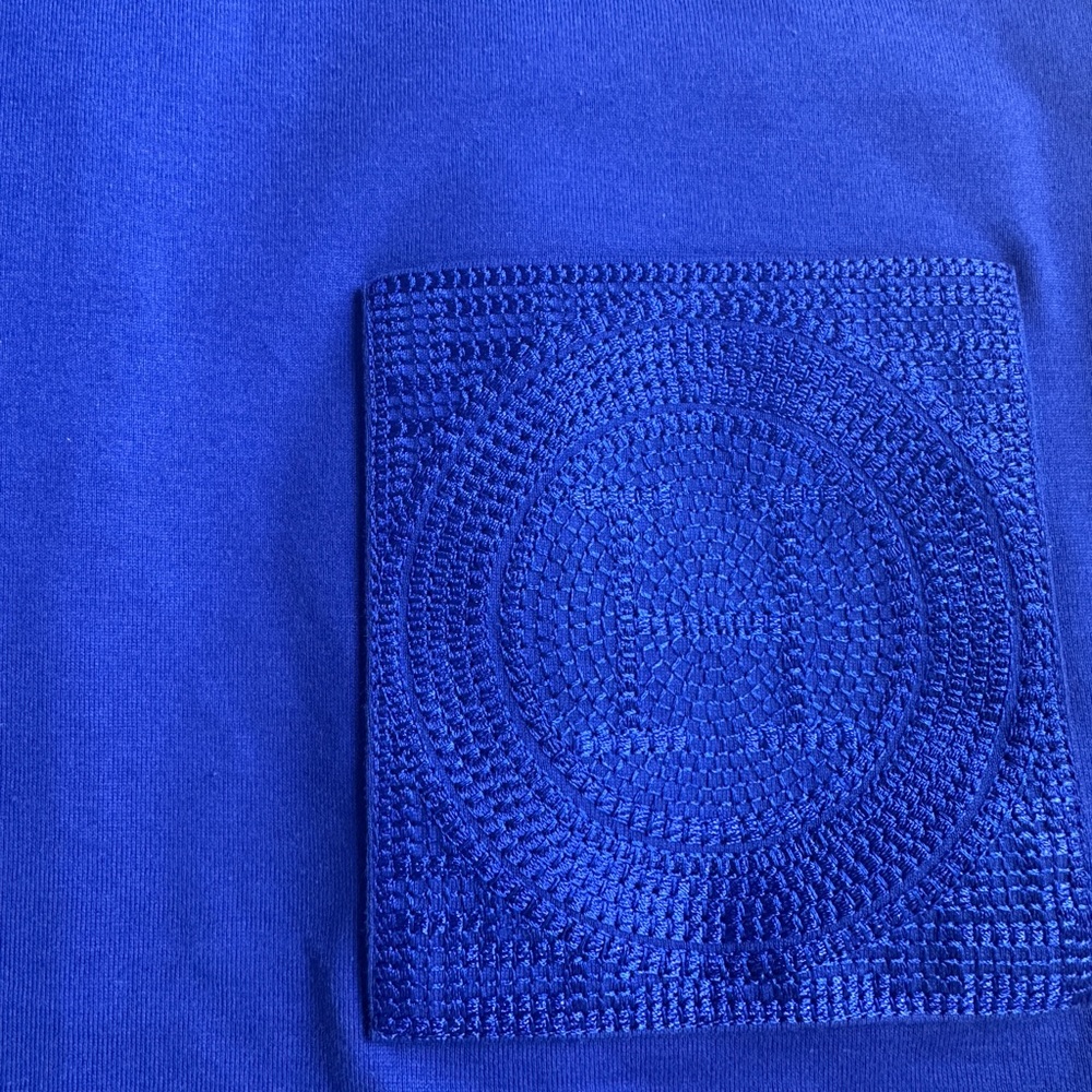 Hermes Embroidered pocket t-shirt